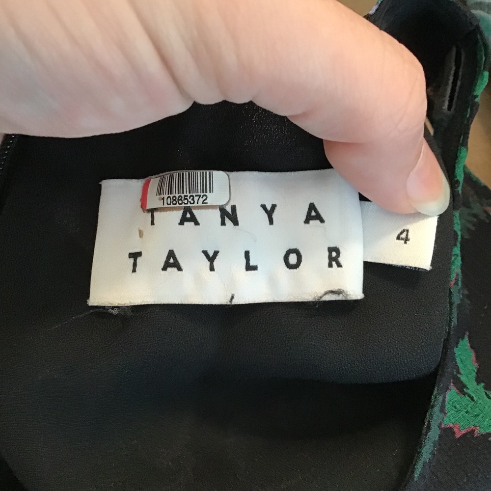 Tanya Taylor Althea Dress Cold Shoulder Ruffle 4 - Picture 7 of 8